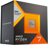 AMD Ryzen 7 7800X3D AM5 Desktop Processor with AMD Radeon Graphics, 8 Cores & 16 Threads, 5 GHz Max Boost Clock, 8MB L2 & 96MB L3 Cache, DDR5 Memory & 128GB Max Capacity
