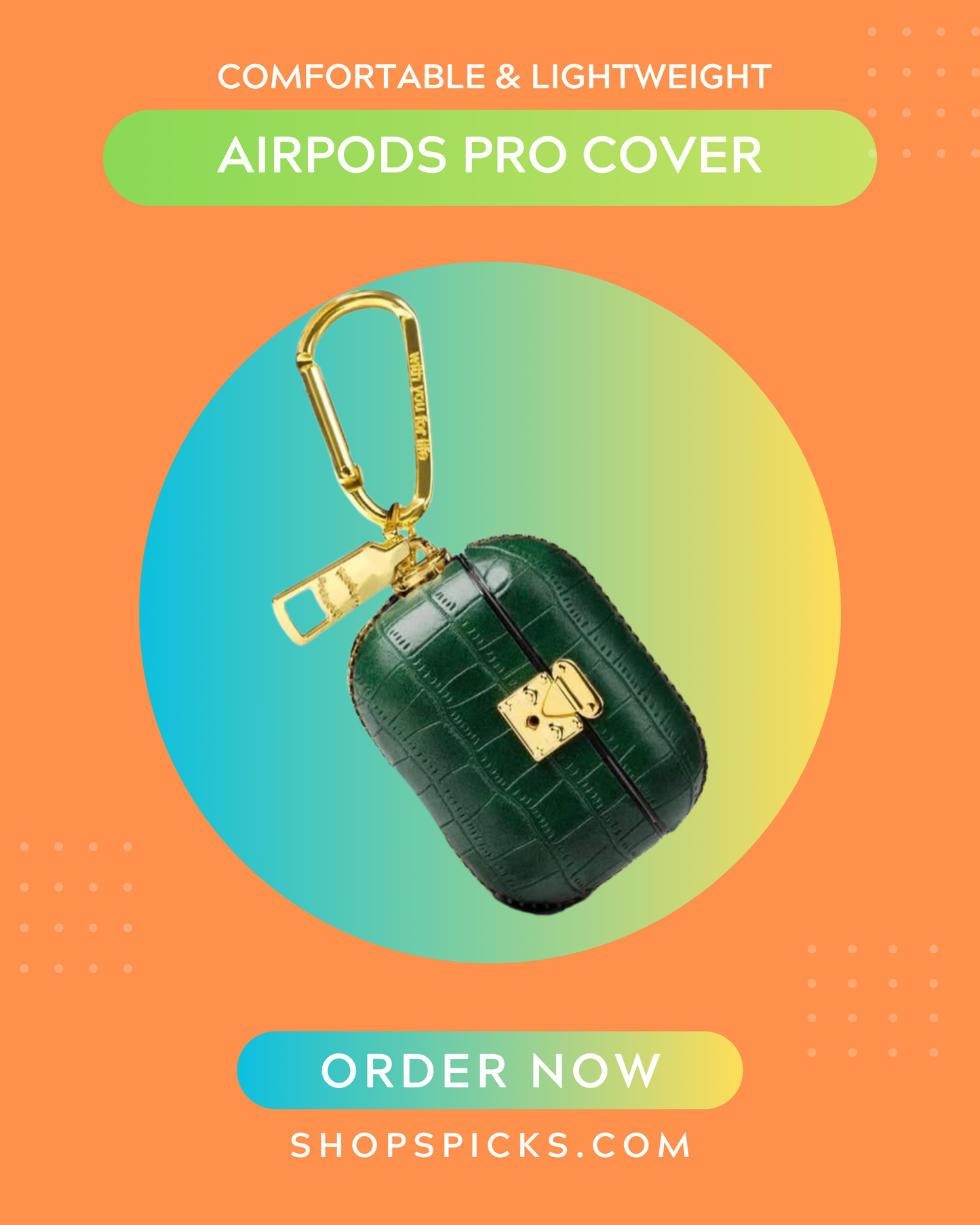 Comfortable & Lightweight AirPods Pro Cover – Ultra-Thin Protective Case