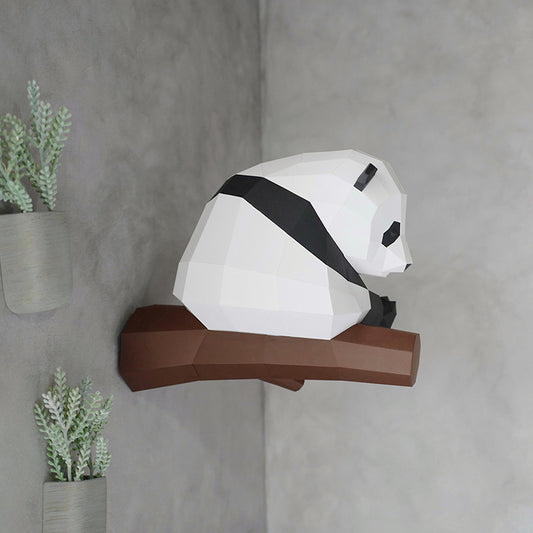 Geometric Panda Ornament Wall Decoration
