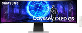 SAMSUNG Odyssey G95SD G9 Gaming Curved Smart Monitor, 49" OLED Display, DQHD Resolution, 240Hz Refresh Rate, 0.03 (GtG) Response Time, FreeSync Premium Pro & G-Sync, White | LS49DG952SMXUE