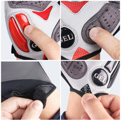 Bicycle Gloves Half Finger Outdoor Sports Gloves For Men & Women