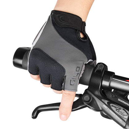 Bicycle Gloves Half Finger Outdoor Sports Gloves For Men & Women
