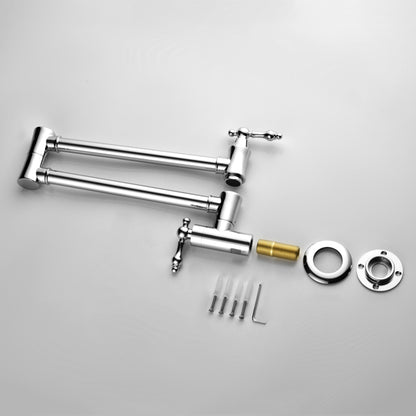 Kitchen Folding Faucet  21-inch reach with 360-degree rotation offers