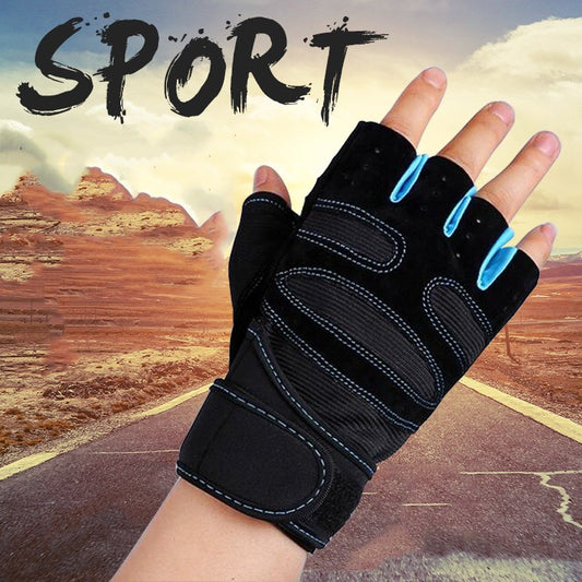 Non-slip wrist gloves designed for gym workouts and active pursuits