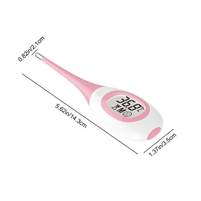 Baby soft head thermometer,  Temperature Readings in 8 Seconds  designed for babies and adults alike
