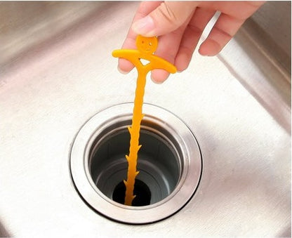 Kitchen pipe cleanning dredging hook cleaning tool designed for effective drain maintenance