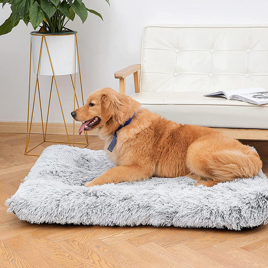 Household Fashionable Plush Pet Nest cloth material, this cozy pet nest provides the perfect retreat for your furry companion