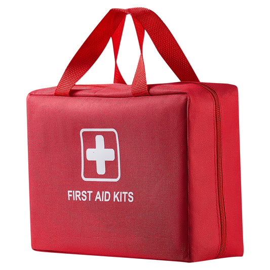 First Aid Kit, 420 Pieces, 600D Nylon Large Survival First Aid Bag, Emergency Medical Supplies, For Home, Car, Office, Travel, Camping, Truck, Hiking, Sports, Vehicle And Outdoor Emergencies