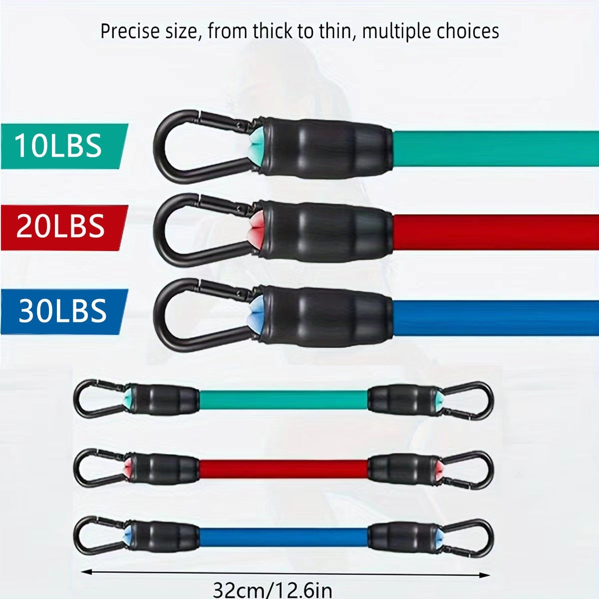Ankle Strap Resistance Bands Hip Leg Strength Pull Rope Fitness Elastic