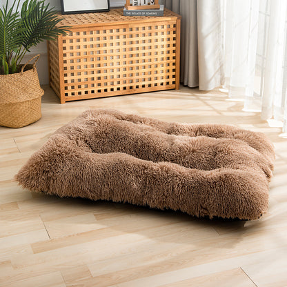 Household Fashionable Plush Pet Nest cloth material, this cozy pet nest provides the perfect retreat for your furry companion