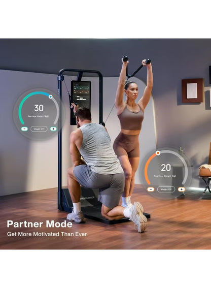Gym Monster 2 Smart Home Gym AI-Powered All-in-One Fitness Machine | Multi-Functional Smith Machine, Full Body Strength Digital Resistance & App Coaching