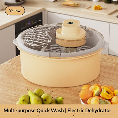 Hands-Free Fruit Washing Gadget