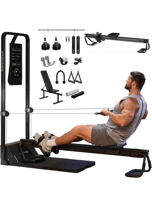 Gym Monster 2 Smart Home Gym AI-Powered All-in-One Fitness Machine | Multi-Functional Smith Machine, Full Body Strength Digital Resistance & App Coaching