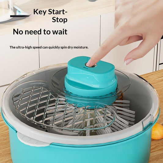 Hands-Free Fruit Washing Gadget