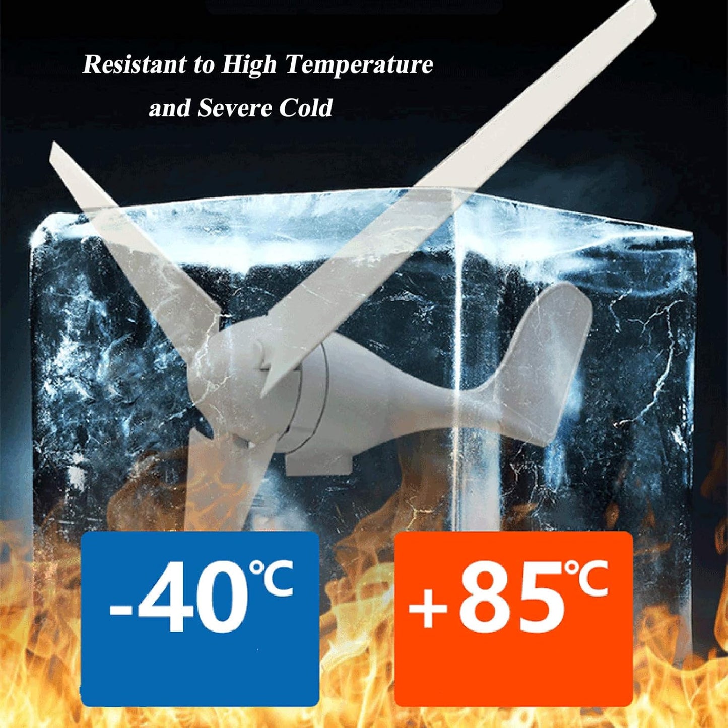 Small Wind Solar Generator Marine Monitoring Street Lamp