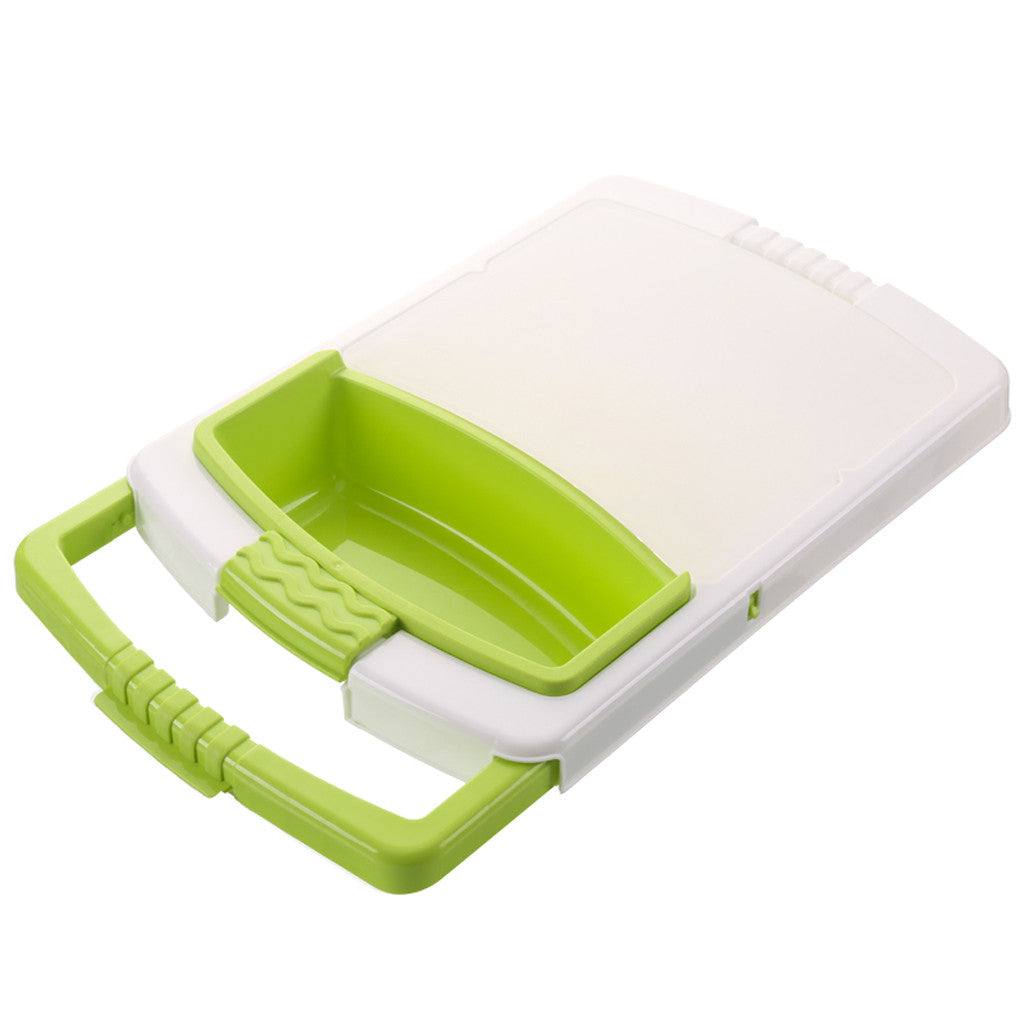 Kitchen drain & multi-function cutting board