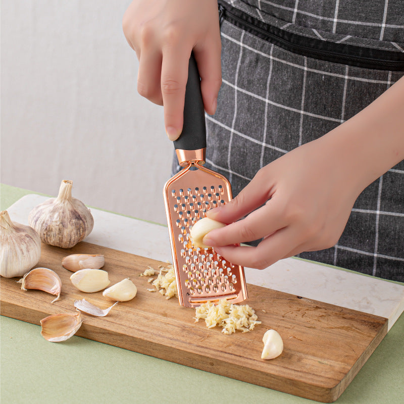 Kitchen Household Peeler Gadget  7-Piece Stainless Steel Kitchen Tool Set Copper Plating Set