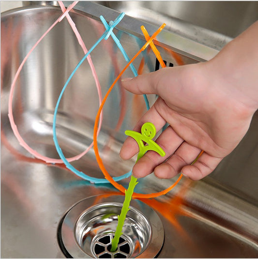 Kitchen pipe cleanning dredging hook cleaning tool designed for effective drain maintenance