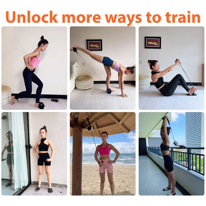 Smart Home Gym Cable Machine – Adjustable 3–30KG, Full Body Workout Equipment