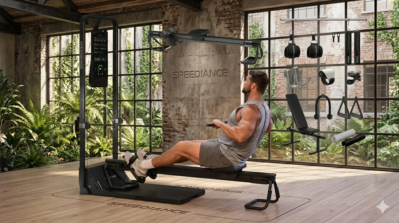 Gym Monster 2 Smart Home Gym AI-Powered All-in-One Fitness Machine | Multi-Functional Smith Machine, Full Body Strength Digital Resistance & App Coaching