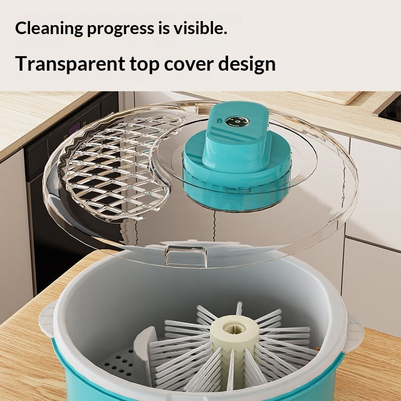 Hands-Free Fruit Washing Gadget