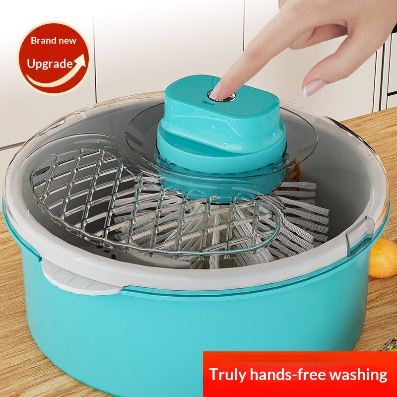 Hands-Free Fruit Washing Gadget