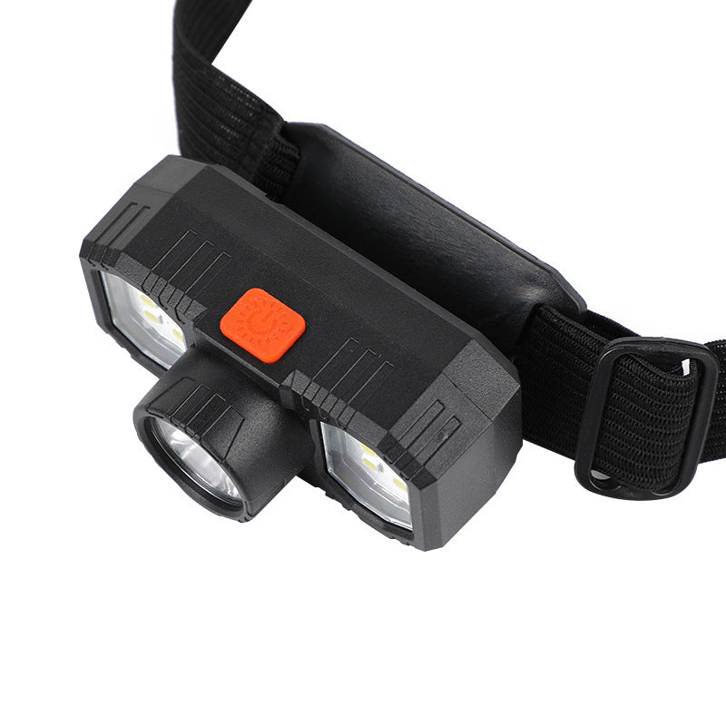 Mini Usb Rechargeable Head-mounted Lamp Strong Light Miner's Lamp Small Headlight